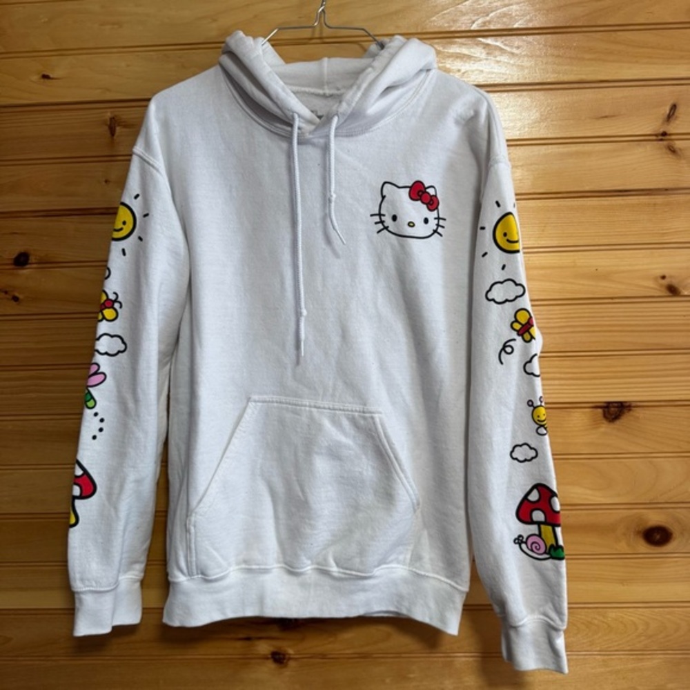 Hello Kitty White Hoodie Small